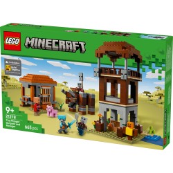 LEGO Minecraft 21278 L’avamposto del saccheggiatore e predone