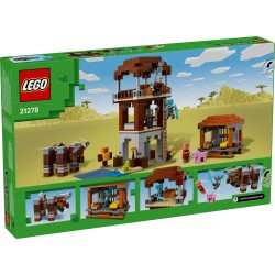 LEGO Minecraft 21278 L’avamposto del saccheggiatore e predone