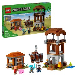 LEGO Minecraft 21278 L’avamposto del saccheggiatore e predone