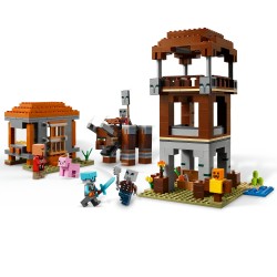 The Pillager Outpost and Ravager