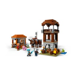 LEGO Minecraft 21278 L’avamposto del saccheggiatore e predone