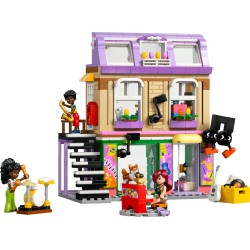 LEGO Friends 42653 Negozio di musica e appartamento