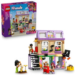 LEGO Friends 42653 Negozio di musica e appartamento