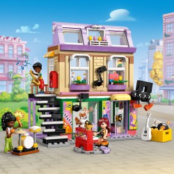 LEGO Friends 42653 Negozio di musica e appartamento