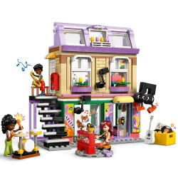 LEGO Friends 42653 Negozio di musica e appartamento