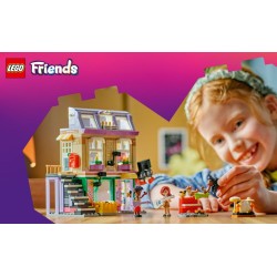LEGO Friends 42653 Negozio di musica e appartamento