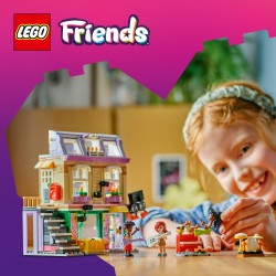LEGO Friends 42653 Negozio di musica e appartamento