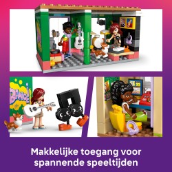 LEGO Friends 42653 Negozio di musica e appartamento