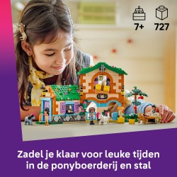 LEGO Friends 42654 Ranch e scuderia dei pony
