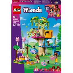 LEGO Friends 42666 Festa di compleanno felina e Casa sull’albero