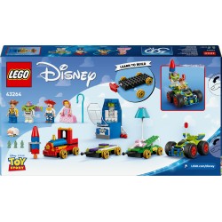 LEGO Disney 43264 Toy Story: Treno e Auto RC celebrativi
