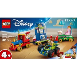 LEGO Disney 43264 Toy Story: Treno e Auto RC celebrativi