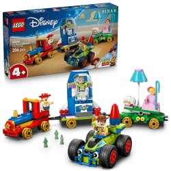 LEGO Disney 43264 Toy Story: Treno e Auto RC celebrativi