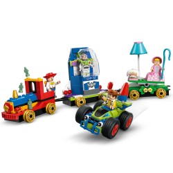 LEGO Disney 43264 Toy Story: Treno e Auto RC celebrativi