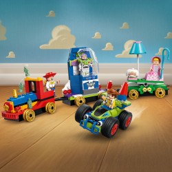 LEGO Disney 43264 Toy Story: Treno e Auto RC celebrativi