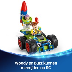 LEGO Disney 43264 Toy Story: Treno e Auto RC celebrativi