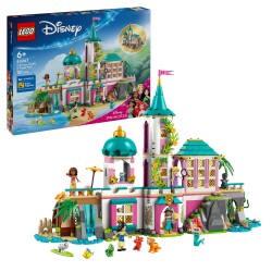LEGO Disney 43267 Castello della Principessa e animali reali