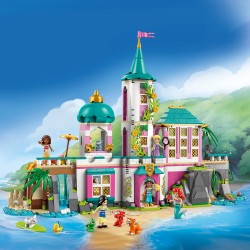 LEGO Disney 43267 Castello della Principessa e animali reali