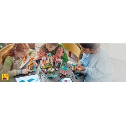 LEGO Disney 43267 Castello della Principessa e animali reali