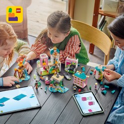 LEGO Disney 43267 Castello della Principessa e animali reali