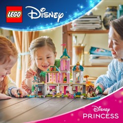 LEGO Disney 43267 Castello della Principessa e animali reali