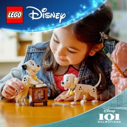 LEGO Disney 43271 Pongo e Peggy - La carica dei cento e uno