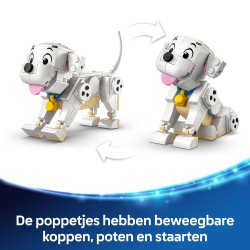 LEGO Disney 43271 Pongo e Peggy - La carica dei cento e uno