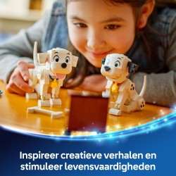 LEGO Disney 43271 Pongo e Peggy - La carica dei cento e uno