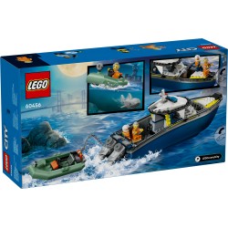 LEGO City 60456 Inseguimento del motoscafo della Polizia