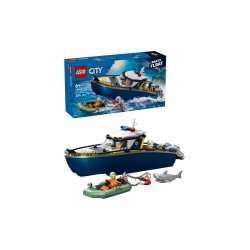 LEGO City 60456 Inseguimento del motoscafo della Polizia