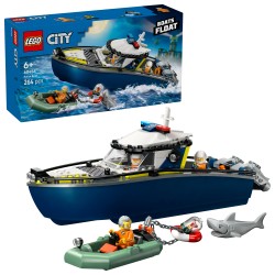 LEGO City 60456 Inseguimento del motoscafo della Polizia