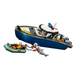 Verfolgungsjagd im Polizeiboot