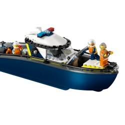 LEGO City 60456 Inseguimento del motoscafo della Polizia