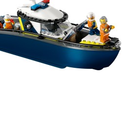 LEGO City 60456 Inseguimento del motoscafo della Polizia