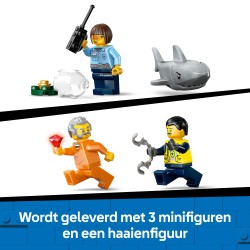 LEGO City 60456 Inseguimento del motoscafo della Polizia