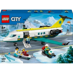 LEGO City 60465 Aereo ambulanza di emergenza