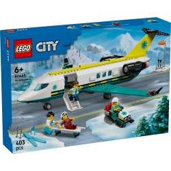 LEGO City 60465 Aereo ambulanza di emergenza