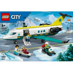 LEGO City 60465 Aereo ambulanza di emergenza