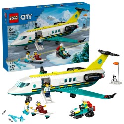 LEGO City 60465 Aereo ambulanza di emergenza