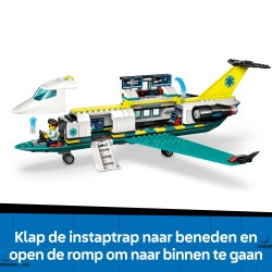 LEGO City 60465 Aereo ambulanza di emergenza