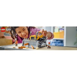 LEGO City 60466 Bulldozer giallo