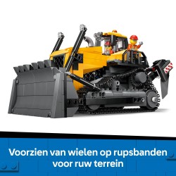 LEGO City 60466 Bulldozer giallo