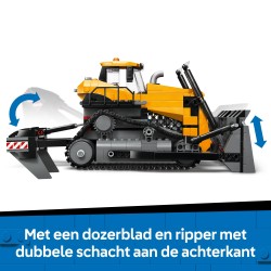 LEGO City 60466 Bulldozer giallo