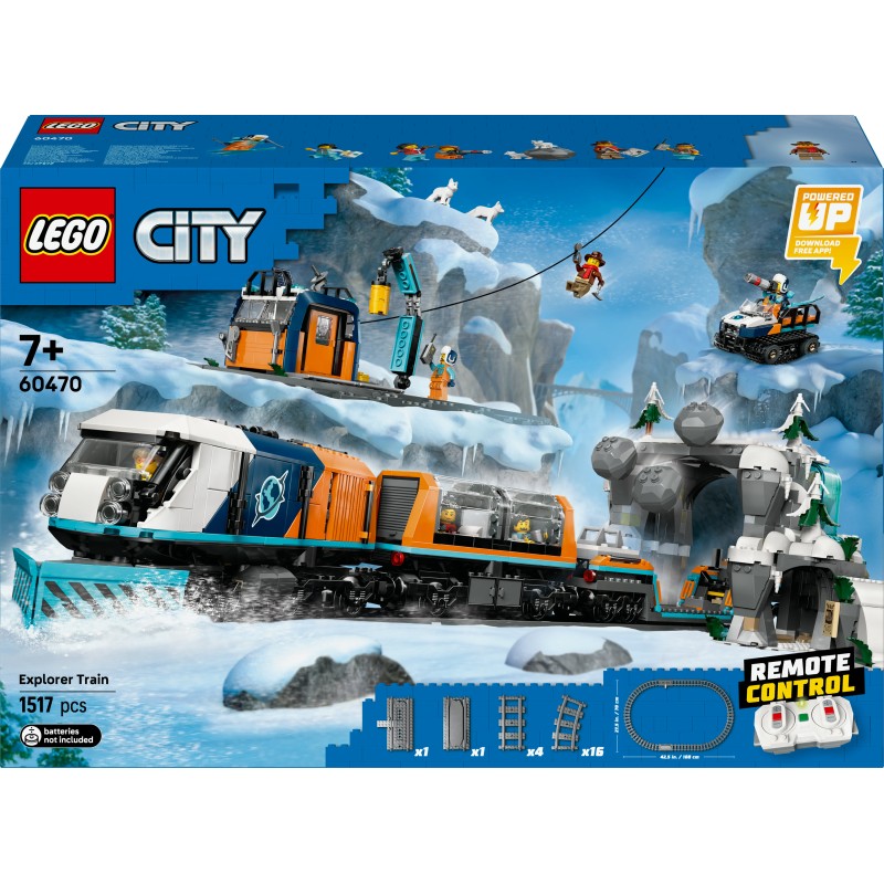 LEGO City 60470 Treno espresso artico degli esploratori LEGO City 60470 Treno espresso artico degli esploratori