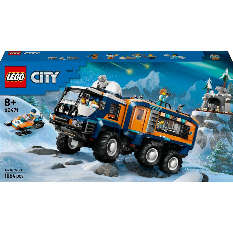LEGO City 60471Grande camion artico con laboratorio LEGO City 60471Grande camion artico con laboratorio