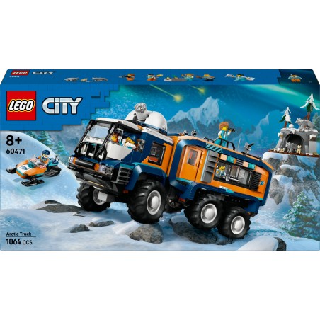LEGO City 60471Grande camion artico con laboratorio
