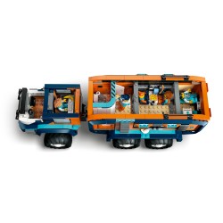LEGO City 60471Grande camion artico con laboratorio