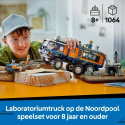 LEGO City 60471Grande camion artico con laboratorio