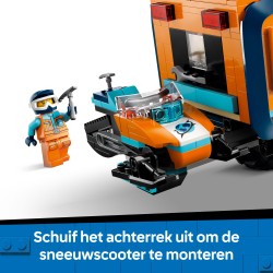 LEGO City 60471Grande camion artico con laboratorio