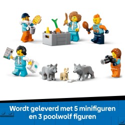 Laboratoriumtruck op de Noordpool
